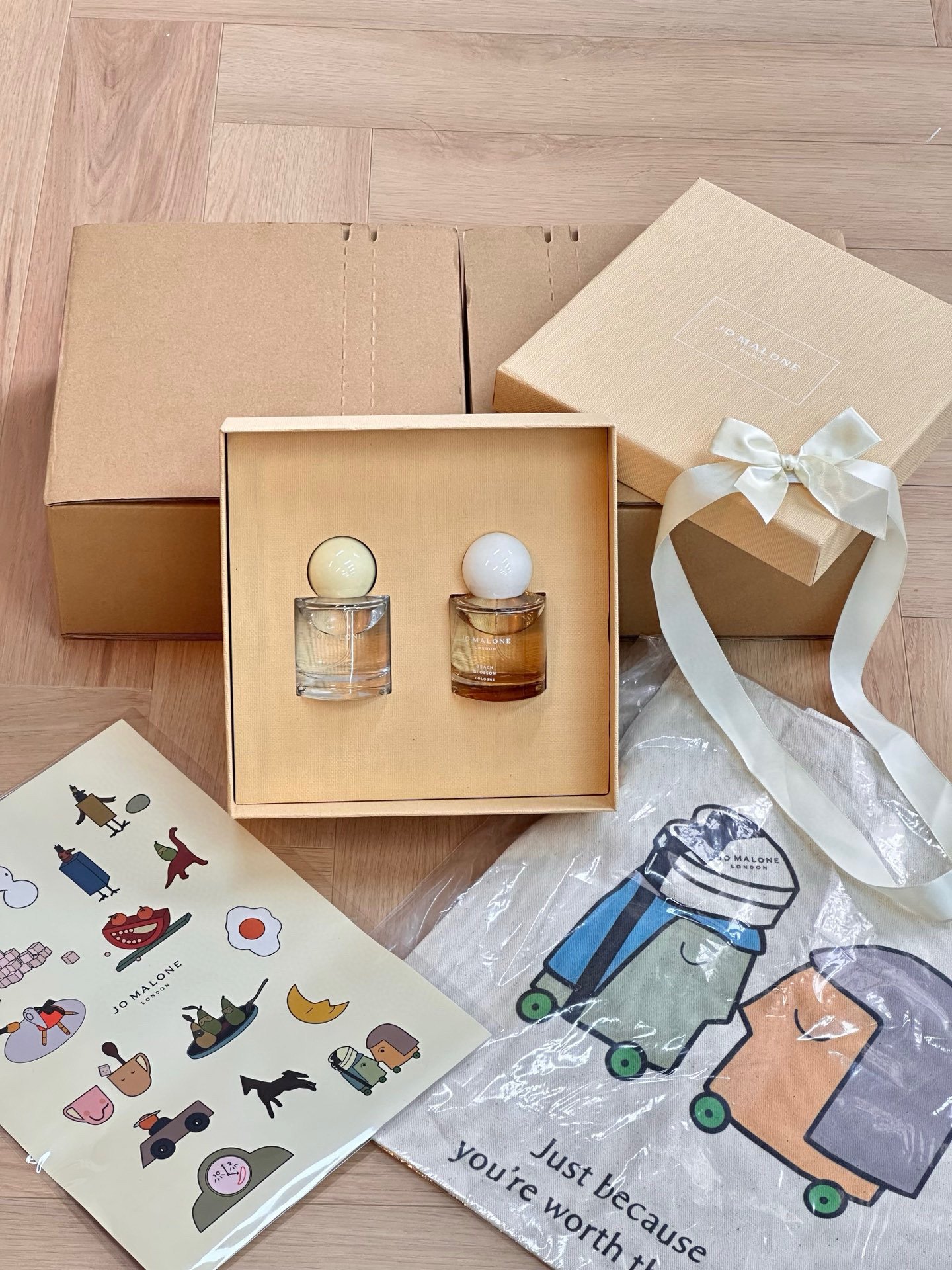 Two bottle fragrance gift set